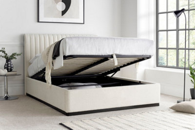 Ottoman deals cream bed