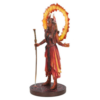 Anne Stokes Fire Elemental Sorceress Collectable Figurine Multicoloured (One Size) - 3