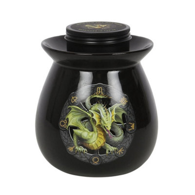 Anne Stokes Mabon Wax Melt Burner Set Black/Green (One Size) - 4