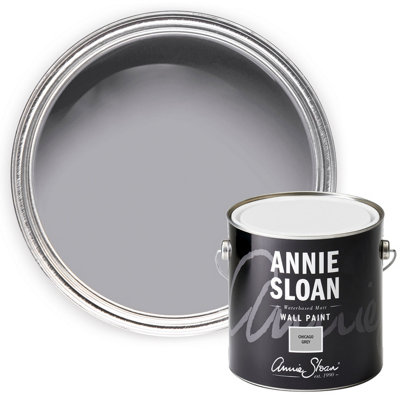 Annie Sloan Wall Paint 2.5 Litre Chicago Grey