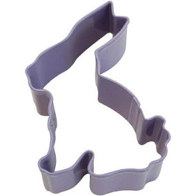 Anniversary House Bunny Poly-Resin Coated Cookie Cutter Lavender (One Size)