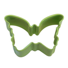 Anniversary House Butterfly Poly-Resin Coated Cookie Cutter Mint (One Size)