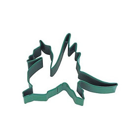 Anniversary House Dragon Poly-Resin Coated Cookie Cutter Green (One Size)