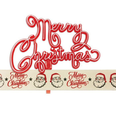 Anniversary House Nostalgic Christmas Cake Decorating Kit (Pack of 2) Red (One Size)
