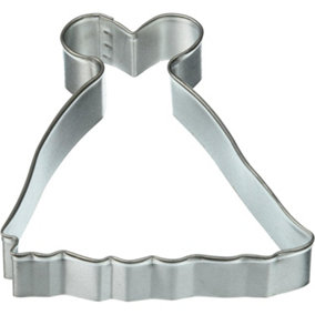 Anniversary House Princess Gown Cookie Cutter Silver (One Size)