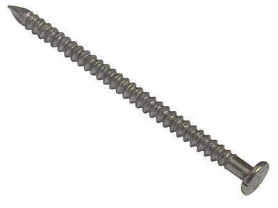 Annular Ring Shank Nail Bright Finish 50Mm Bag Weight 500G