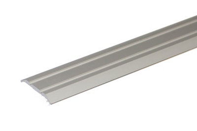 Anodised aluminium door floor bar edge trim threshold 930mm x 25mm a12 inox