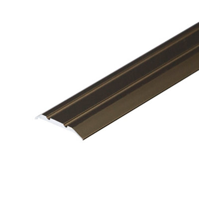 Anodised aluminium door floor bar edge trim threshold 930mm x 25mm a12 olive