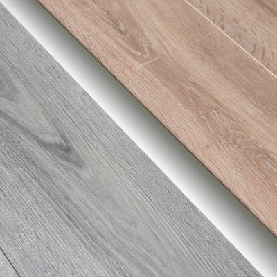 Anodised aluminium door floor bar edge trim threshold  930mm x 40mm a64 silver - 3