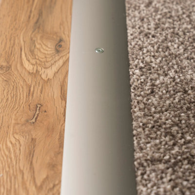 Anodised aluminium door floor bar edge trim threshold profile 930mm x ...