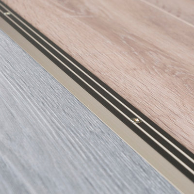 Anodised aluminium door floor bar edge trim threshold ramp 900 x 30mm  A01 shampagne - 4