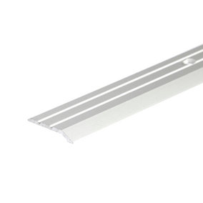 Anodised aluminium door floor bar edge trim threshold ramp 900 x 30mm  A01 silver