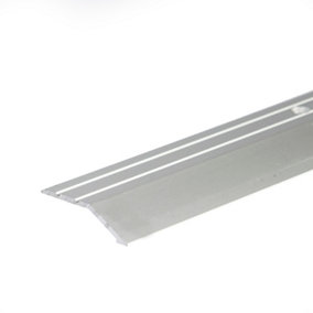 Anodised aluminium door floor bar edge trim threshold ramp 900 x 40mm  A11 silver