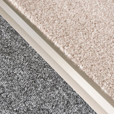 Anodised aluminium z edge carpet profile door floor bar trim 1000mm x 35mm c69 inox - 6
