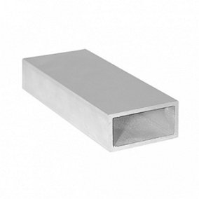 Anodized Aluminum Bar Rectangular Tube Profile Straight Edge - Pack of 10