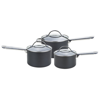 Curated visual reference: Visual Reference: Anolon Professional Black Round Hard Anodised Dishwasher Safe Non Stick