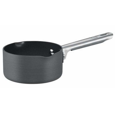 Anolon Professional Black Round Stainless Steel Induction Suitable