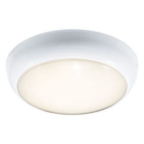 Ansell ADILED2 Disco Circular LED Bulkhead Light Fitting IP65 White - 14 Watt (Indoor / Outdoor)