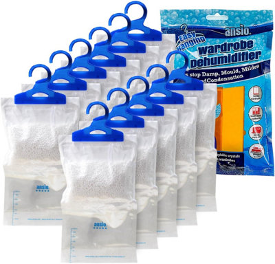 ANSIO Wardrobe Dehumidifier Hanging Bags