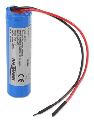 ANSMANN - 3.6V 2600mAh 1S1P Li-Ion Battery Pack