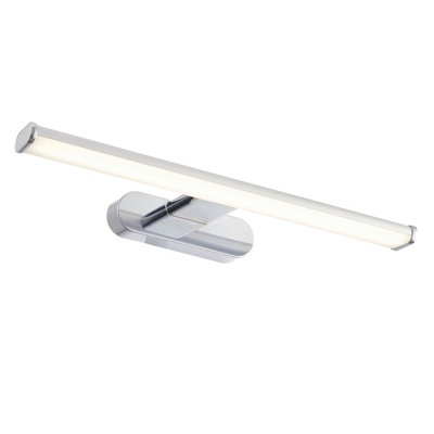 Anson Lighting Mona Bathroom 1 lt Wall IP44 8w Daylight White | DIY at B&Q