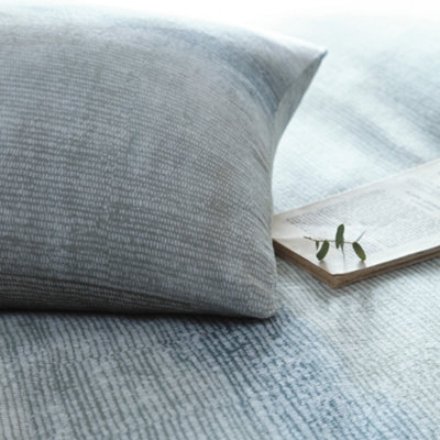 Anson Stripe 100% Brushed Cotton Green Duvet Cover Set