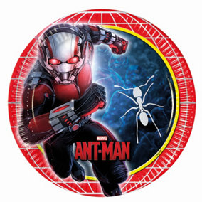 Ant-Man Paper Party Plates (Pack of 8) Multicoloured (One Size)