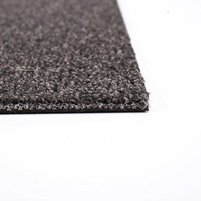 Anthracite Carpet Tiles Heavy Duty 20 Piece 5SQM Commercial Office Home Shop Retail Flooring - 3