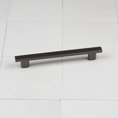 Anthracite Dark Grey Kitchen Handle Pull 128mm Furniture Drawer Cupboard Upcycle Wardrobe DIY