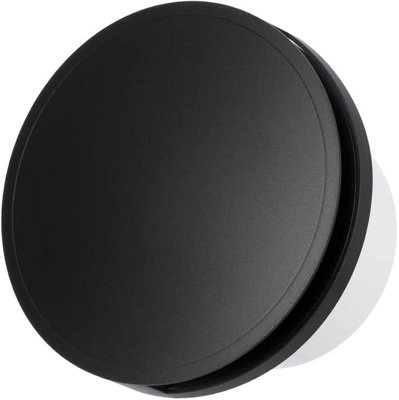 Anthracite Front Silent Round Bathroom Extractor Fan 125mm / 5"
