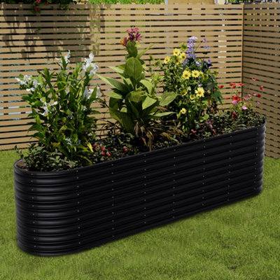 NEIGHBORHOOD SRL 鉢 200mm x 180mm VEIKOUS Rectangle 22.4-in W Extra Large Yellow Cedar Outdoor