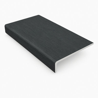 Anthracite Grey UPVC Capping Board 9mm x 2m (225mm Depth) - Ultimate Window Sill Solution