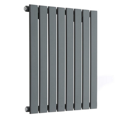 Anthracite Horizontal Single Flat Panel Radiator 595mm x 560mm