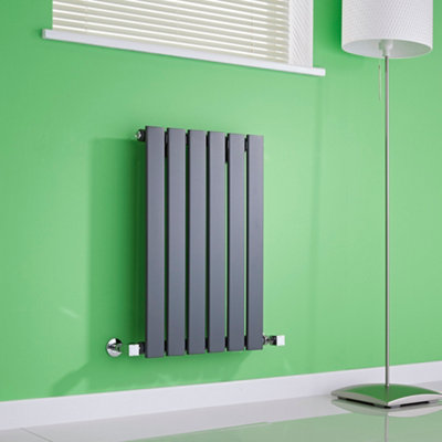 Anthracite Horizontal Single Panel Radiator 635mm x 420mm