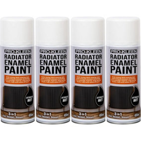 Anthracite Matt Radiator Enamel Paint 400ml x4