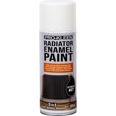 Anthracite Matt Radiator Enamel Paint 400ml