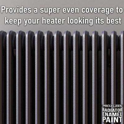 Anthracite Satin Radiator Enamel Paint 400ml