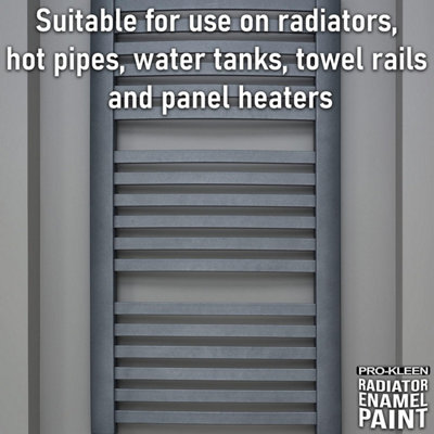 Anthracite Satin Radiator Enamel Paint 400ml