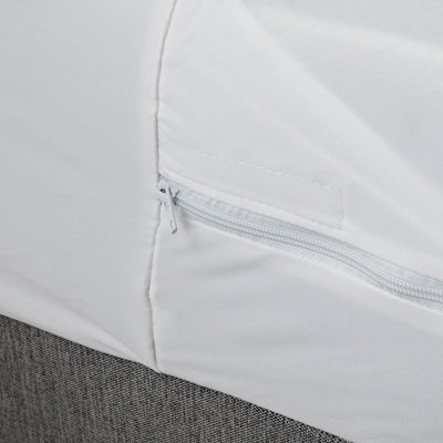 Anti Bed Bug Mattress Protector Waterproof Fully Encased Zipped Mattress Cover Dust Mite Proof