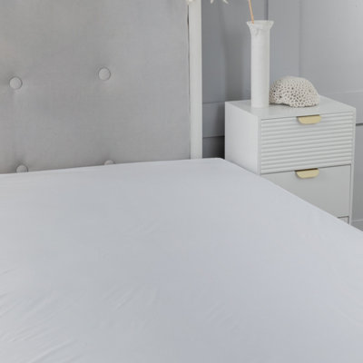 Anti Bed Bug Mattress Protector Waterproof Fully Encased Zipped Mattress Cover Dust Mite Proof