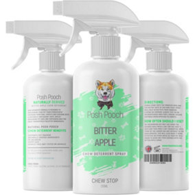 Anti Chew Spray Bitter Apple - 250ml Cat & Dog Repellent & Pet Corrector Spray