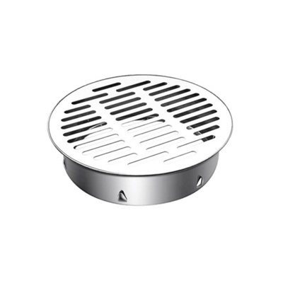 Anti-clogging outdoor floor drain, made of 304 stainless steel ...