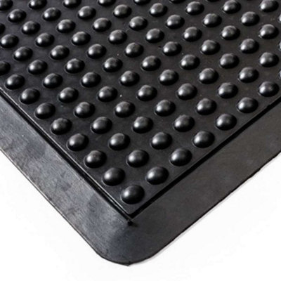 Anti Fatigue Bubble Mat - 16mm Thick - 1.2m x 0.9m - Non-Slip, Comfy, Ergonomic - Standing Desks, Workstations, Bars, Kitchens