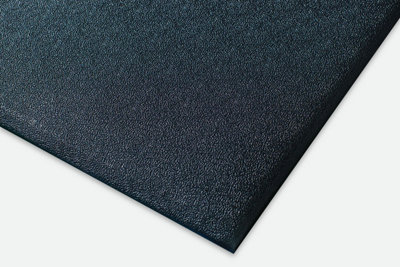 Anti-Fatigue Mat Industrial Kumfi Pebble 60 x 90cm Black