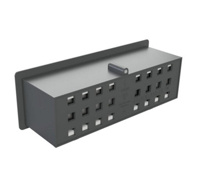 Anti-Flood Air Brick by Stormguard in a Grey Finish - Pack of 5