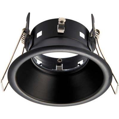 Bathroom deals downlights black