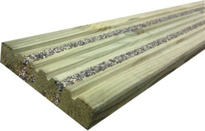 Anti- slip decking boards 3.6m (3 in a pack)