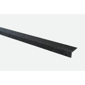 Anti-Slip GRP Stair Nosing 30mm x 70mm x 1m Black