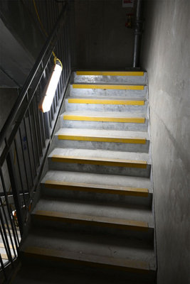 Anti-Slip GRP Stair Nosing 30mm x 70mm x 1m White