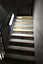 Anti-Slip GRP Stair Nosing 30mm x 70mm x 2m White